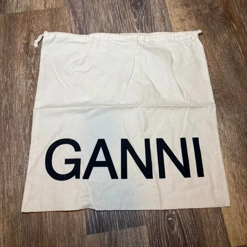 Ganni Women's Cream and White Bag